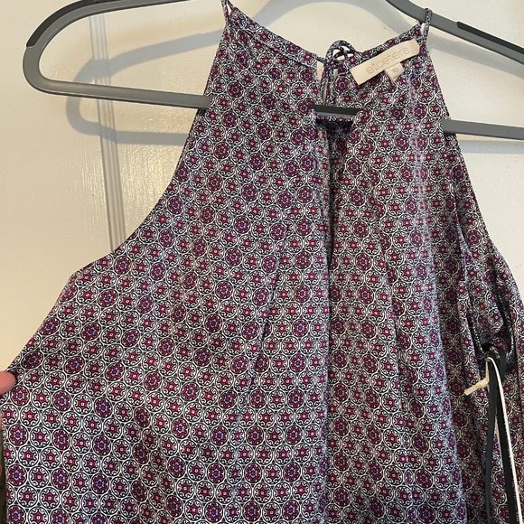 Etcetera Silk Patterned Tank (Size 10) - Picture 6 of 11